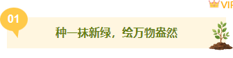 样式ID：170149 植树节编号标题清新绿色黄色样式