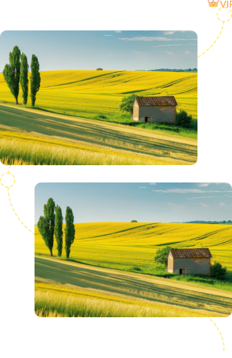 样式ID：141793 五一旅游双图卡通黄色样式