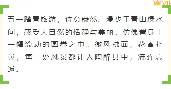 2026年温馨出行提示公众号排版素材与样式推荐|推文排版不用愁,样式素材一站搞定 5 样式ID:171656 五一出游底色内容绿色黄色清新样式