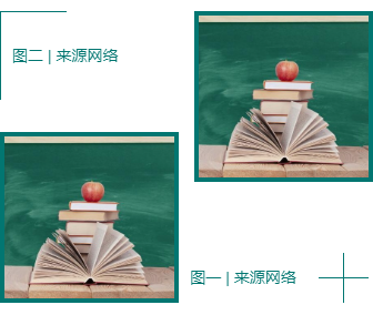 样式ID：95790 青春校园教师节简约小清新左右图文双图