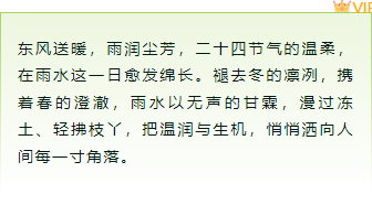 样式ID：169286 雨水节气底色内容绿色简约样式