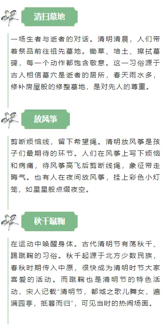 清明公众号排版怎么做?2026精选样式素材与模板推荐 5 样式ID:170969 清明节段落正文清新绿色古风样式