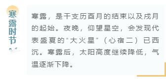 样式ID：118769 二十四节气寒露简约清新底色内容