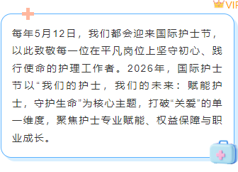 运营必看|2026年护士节公众号排版素材与样式推荐 5 样式ID:172521 国际护士节边框内容简约蓝色样式