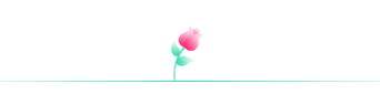 样式ID：112906 520情人节告白粉色玫瑰花GIF分割线
