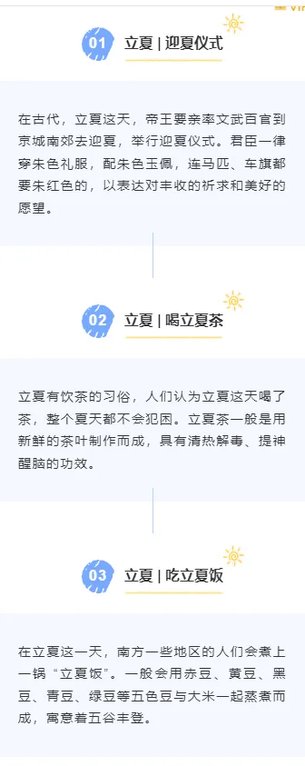样式ID：158844 立夏节气段落正文文艺清新蓝色样式