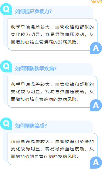 样式ID：148436 秋季疾病预防问答段落正文简约蓝色样式