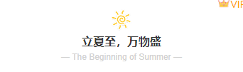 样式ID：158854 立夏节气主副标题文艺清新蓝色样式