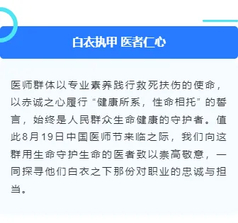 2026年医师节公众号排版素材与样式推荐,免费获取省时省力! 6 样式ID:162841 中国医师节底色内容简约蓝色样式