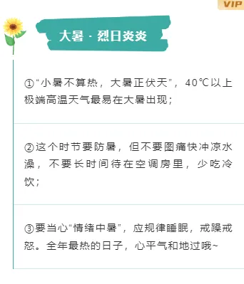大暑公众号排版不用愁|2026样式素材大放送 6 样式ID:115957 二十四节气大暑防暑段落文字