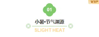 2026小暑公众号排版素材|样式免费获取一键套用 3 样式ID:161283 小暑节气编号标题简约绿色样式