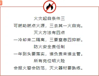 样式ID：94845 简约消防安全红色边框正文卡片