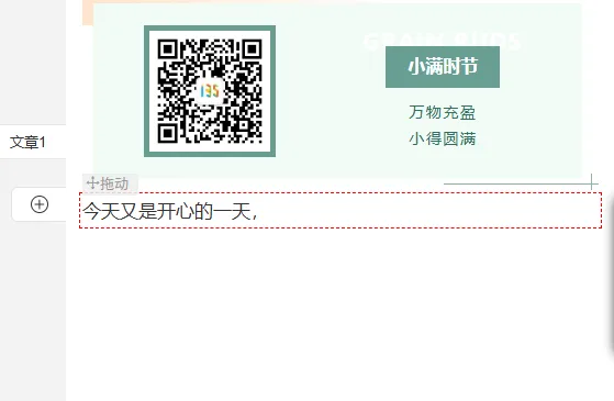 好用的公众号排版工具——135编辑器 4 在编辑区直接输入文字示例