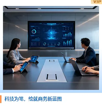 还在为排版发愁?这些数字经济大会公众号排版素材让推文惊艳全场 9 样式ID:165393 科技商务单图简约蓝色样式