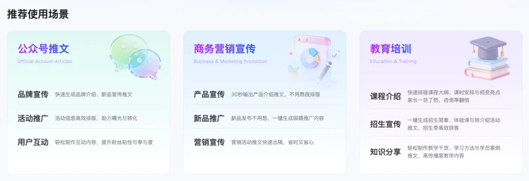 135编辑器 WAIC 参展产品亮点图4