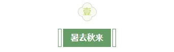 2026处暑养生公众号排版素材推荐:10款爆款样式+5套精选模板 2 样式ID:131373 简约文艺处暑节气框线标题