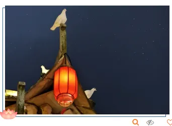2026中元节文明祭祀公众号排版素材盘点|样式模板一网打尽 10 样式ID:131664 传统节日中元节古风蓝色单图