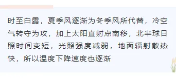 样式ID：132236 二十四节气白露文艺简约底色内容