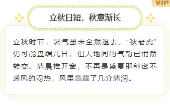 样式ID：162491 立秋节气底色内容简约清新绿色样式