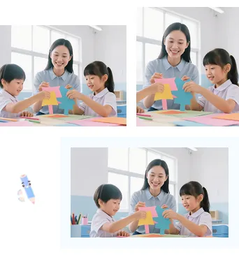 2026开学季公众号排版素材大放送|样式模板免费获取,一键套用省时90% 13 样式ID:163096 开学季三图简约蓝色样式