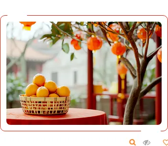 样式ID：154411 寒假放假通知单图简约红色黄色样式
