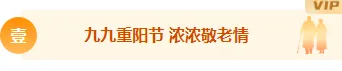 样式ID：165446 九月九重阳节图片标题简约红棕色样式