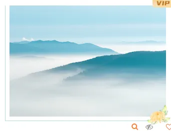 样式ID：165463 传统节日重阳节单图古风绿色样式