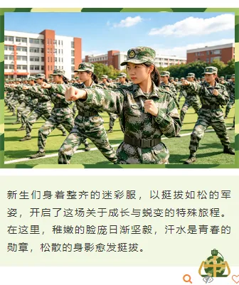 样式ID：176350 军训上下图文简约军绿色样式