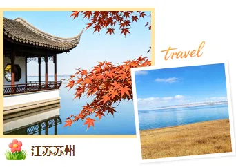 样式ID：177259 国庆出游双图3D拼贴风橙色样式
