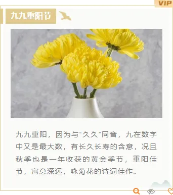 重阳节公众号排版怎么做?标题样式、正文组件与整页模板推荐 11 样式ID:118619 传统节日重阳节简约中国风上下图文