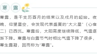 寒露养生公众号排版样式推荐,深秋科普这样排不显说教 9 样式ID:133705 寒露节气清新绿色简约边框内容