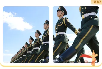 样式ID：163324 阅兵双图政务红色样式