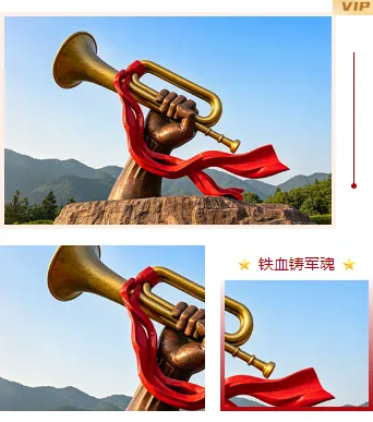 样式ID：175536 八一建军节三图简约政务红色样式